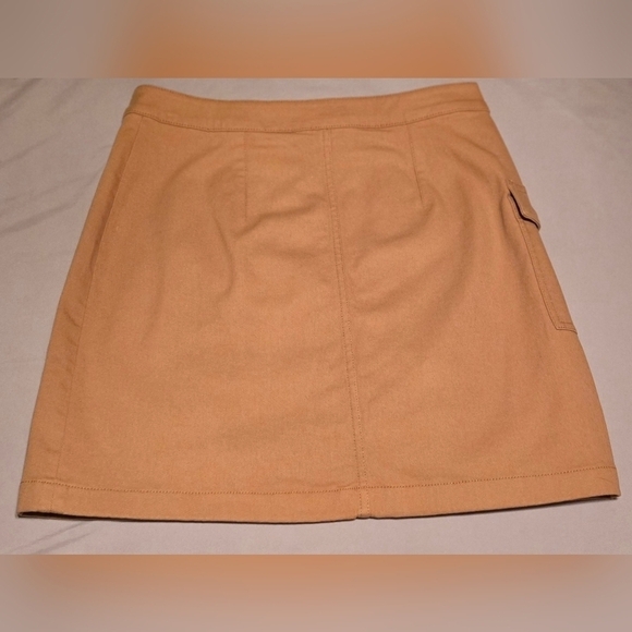 NWT | LOFT | Twill Cargo Wrap Skirt | Size: 4 | Color: Perfect Camel - Picture 5 of 7